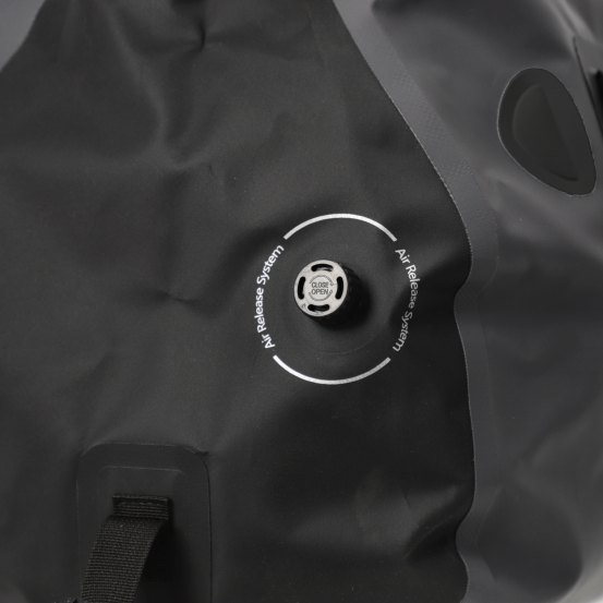 Sac de selle BAGSTER Drybag 40L 40 L - Gris Noir