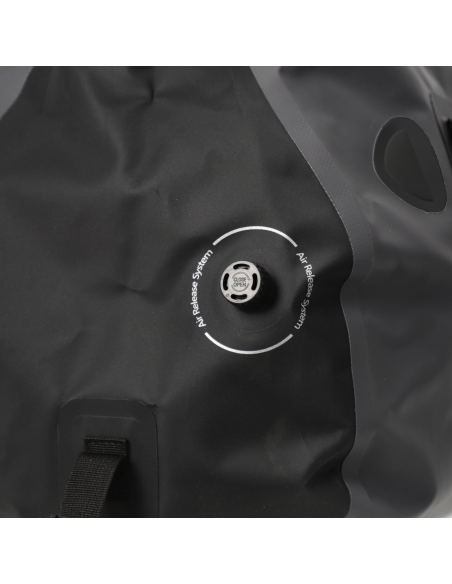 Sac de selle BAGSTER Drybag 40L 40 L - Gris Noir