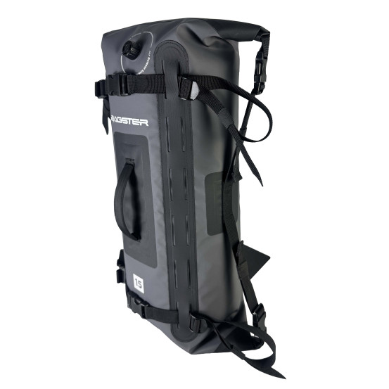 Sac de selle BAGSTER étanche Drybag 15L 15 L - Gris Noir