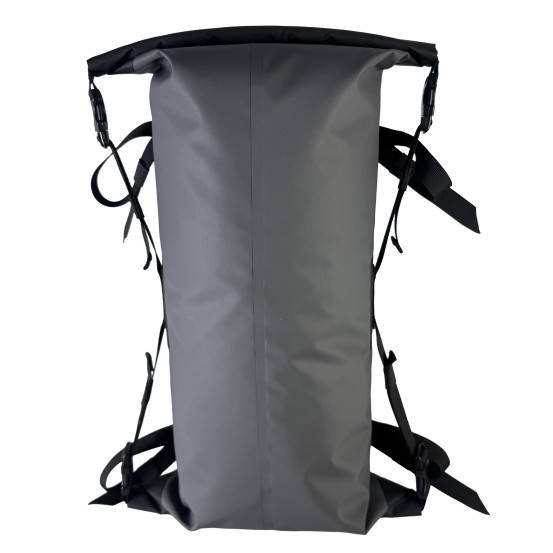 Sac de selle BAGSTER étanche Drybag 15L 15 L - Gris Noir