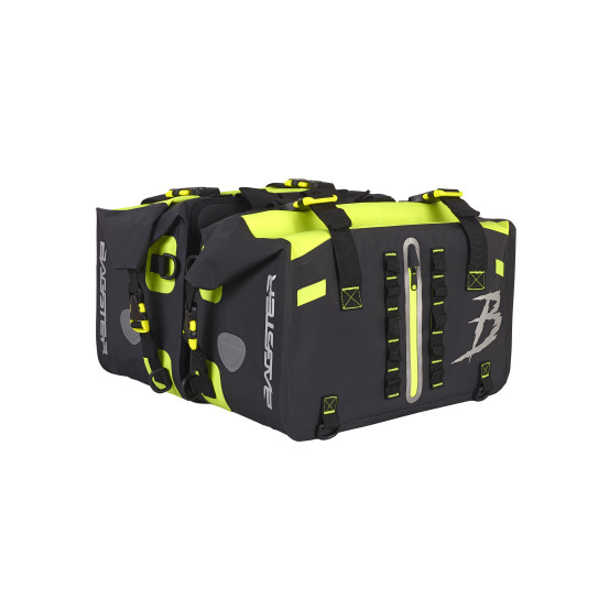 Sacoches cavalières BAGSTER Hawk 20-30 L - Jaune fluo