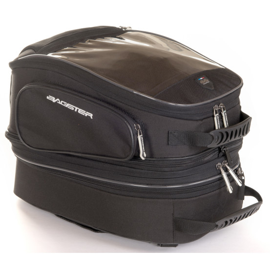 Sacoche de réservoir BAGSTER Travel Evo 20-30 L - Noir