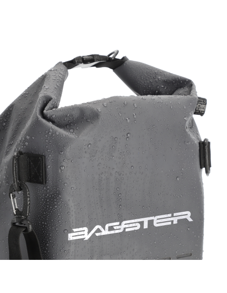 Sac de selle BAGSTER Drybag 30L 30 L - Gris Noir