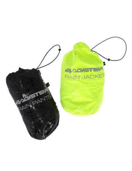 Set de pluie BAGSTER Storm - Jaune Fluo Noir