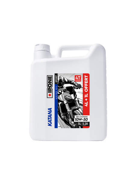Huile moteur 4T IPONE 10W-50 Katana 5 Litres