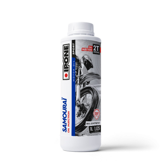 Huile moteur 2T IPONE Samouraï Oil Inj Fraise 1 Litre