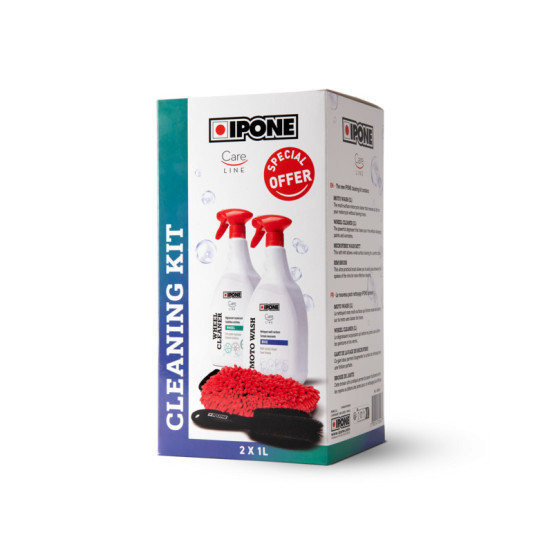 Pack nettoyage moto universel IPONE Cleaning Kit