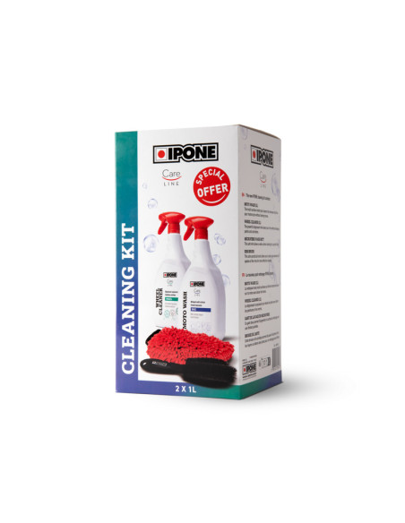Pack nettoyage moto universel IPONE Cleaning Kit