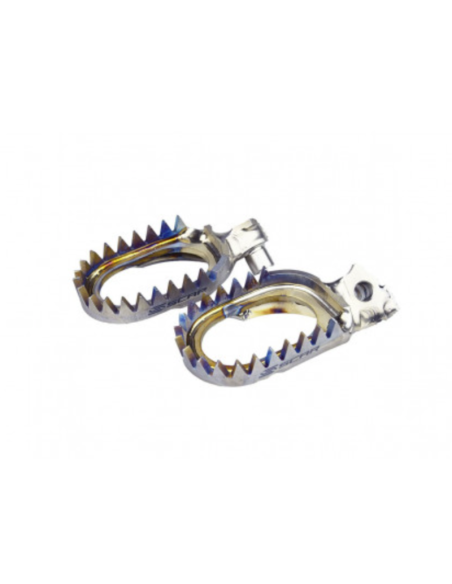 Repose pieds titane anti-boue SCAR Ducati 450 Desmo MX 2026
