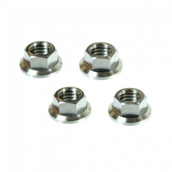 Kit 6 escrous titane SCAR M8