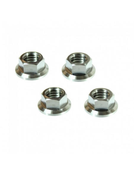 Kit 6 escrous titane SCAR M8