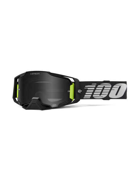 Masque cross 100% Armega Hiper Tetsumi - Ecran Iridium Noir