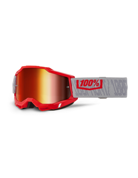Masque cross 100% Accuri 2 Gatorback - Ecran Iridium Rouge