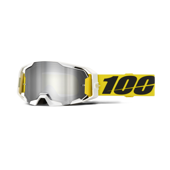 Masque cross 100% Armatic Valera - Ecran Iridium Argent