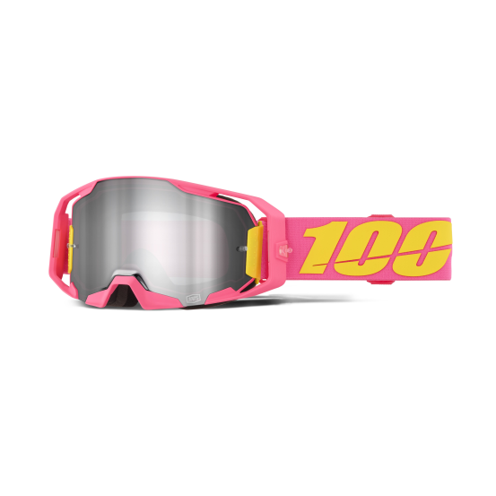 Masque cross 100% Armatic Snakpak - Ecran Iridium Argent