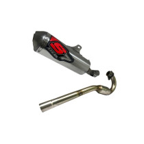 Ligne d'échappement complète DEP S7R Honda 150 CRF-R 2007-2026 embout carbone
