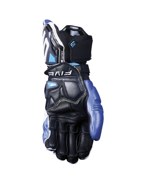 Gants moto Five RFX1 Evo - Blanc Bleu