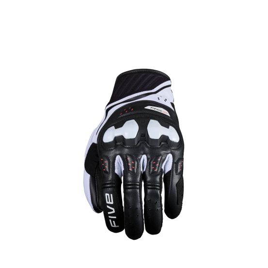 Gants moto Five RS2 Evo 2 - Noir Blanc Rouge