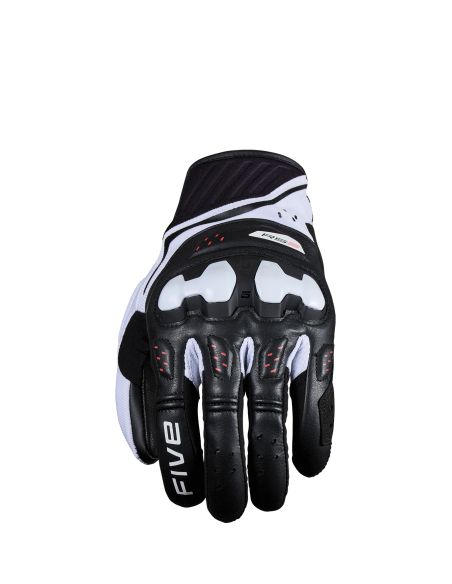 Gants moto Five RS2 Evo 2 - Noir Blanc Rouge