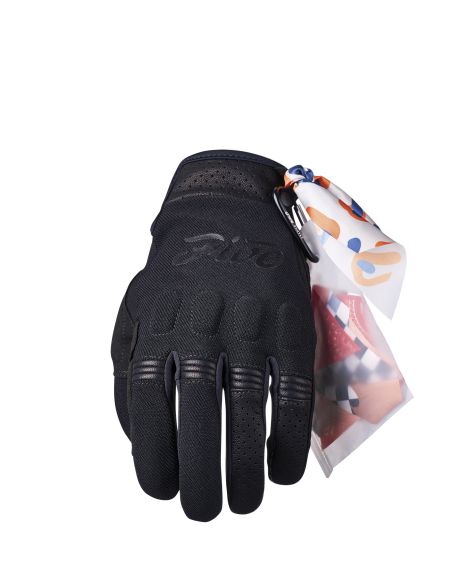 Gants moto femme Five Scrambler Woman - Noir