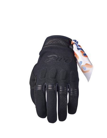 Gants moto femme Five Scrambler Woman - Noir