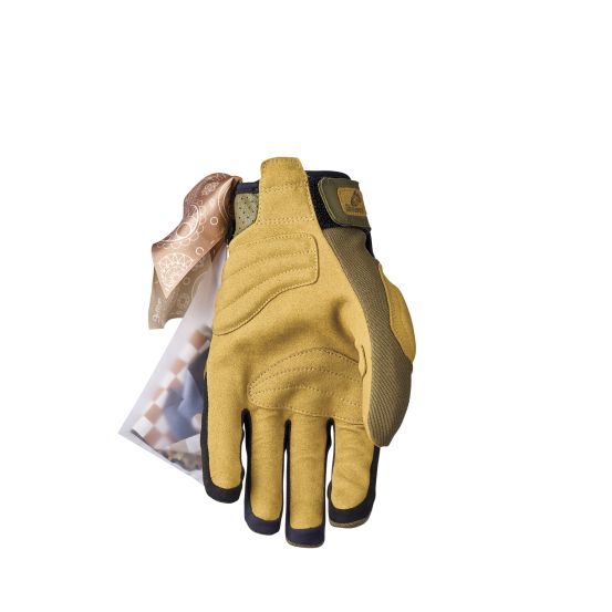 Gants moto femme Five Scrambler Woman - Kaki Beige