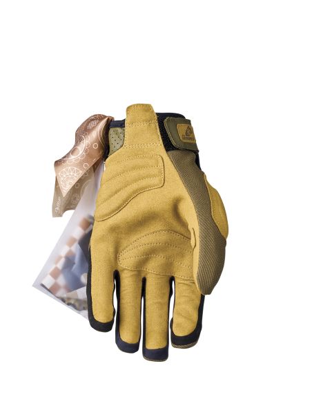 Gants moto femme Five Scrambler Woman - Kaki Beige