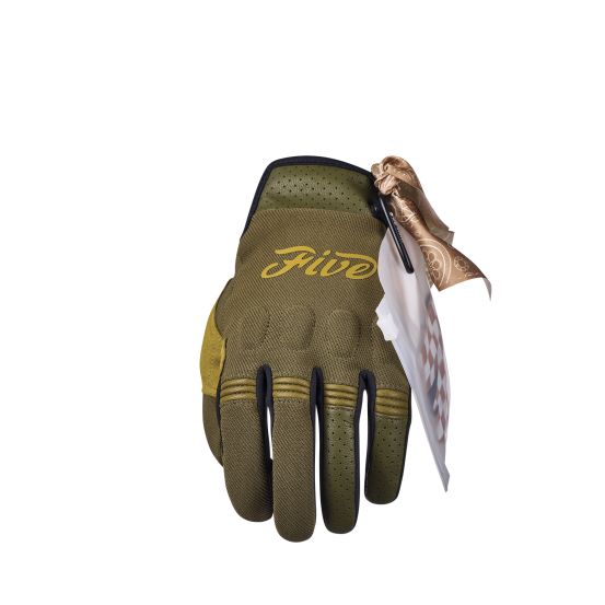Gants moto femme Five Scrambler Woman - Kaki Beige