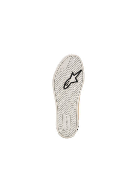 Baskets moto Alpinestars Ride-63 Canvas - Beige Noir Blanc