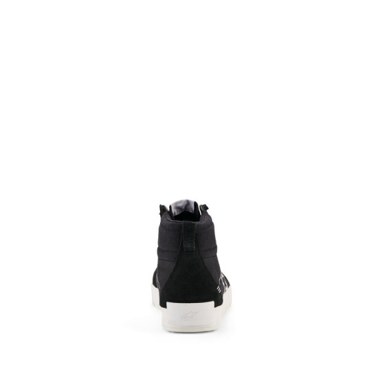 Baskets moto Alpinestars Ride-63 Canvas - Noir Blanc