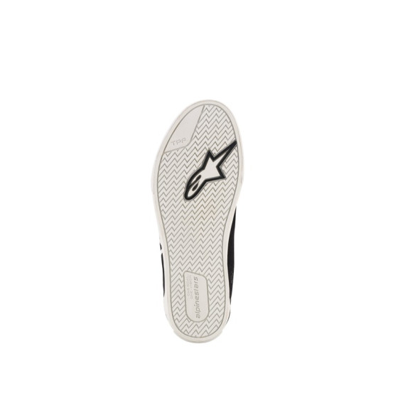 Baskets moto Alpinestars Ride-63 Canvas - Noir Blanc