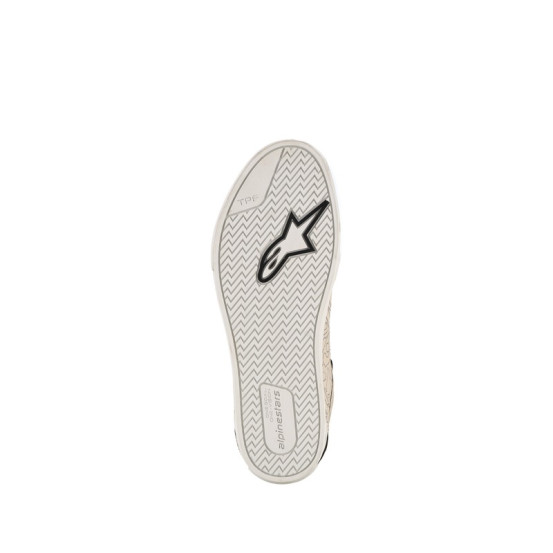 Baskets moto Alpinestars Ride-63 Canvas - Noir Gris Blanc