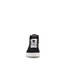Baskets moto Alpinestars Ride-63 Canvas - Noir Gris Damier 2