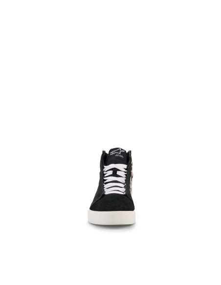 Baskets moto Alpinestars Ride-63 Canvas - Noir Gris Damier