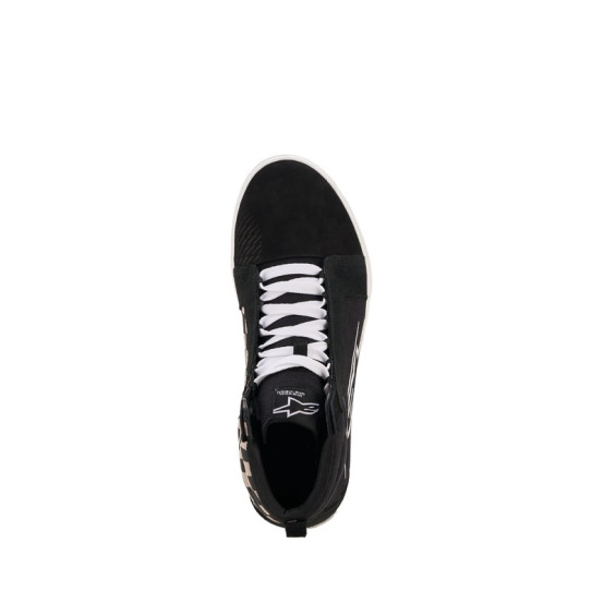 Baskets moto Alpinestars Ride-63 Canvas - Noir Gris Damier