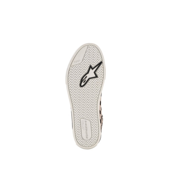 Baskets moto Alpinestars Ride-63 Canvas - Noir Gris Damier