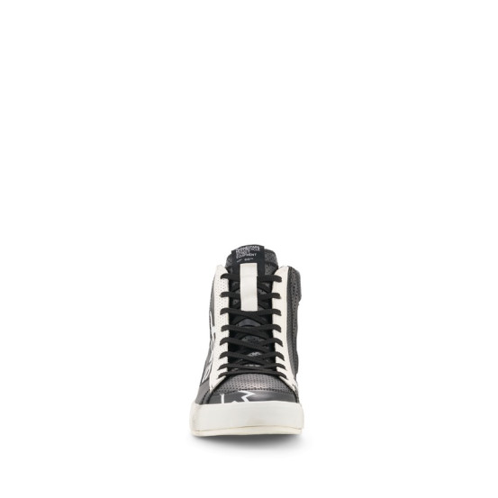 Baskets moto Alpinestars Stated Flair - Noir Blanc