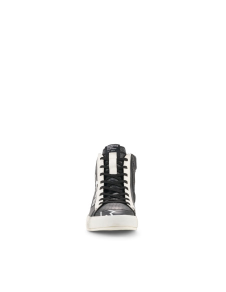 Baskets moto Alpinestars Stated Flair - Noir Blanc