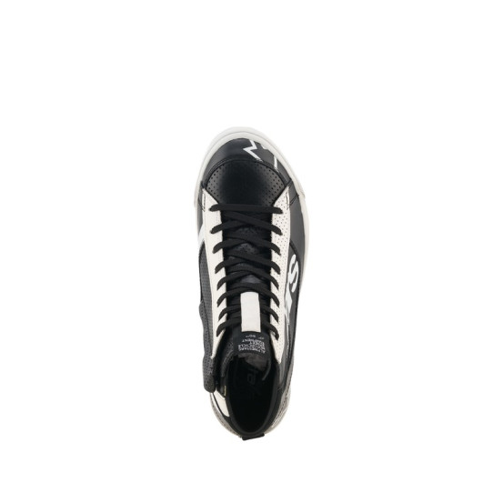 Baskets moto Alpinestars Stated Flair - Noir Blanc