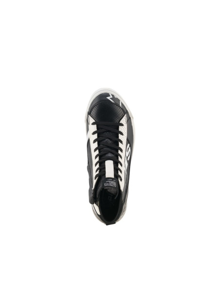Baskets moto Alpinestars Stated Flair - Noir Blanc