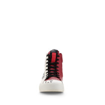 Baskets moto femme Alpinestars Stella Stated Flair - Blanc Rouge Rio 2