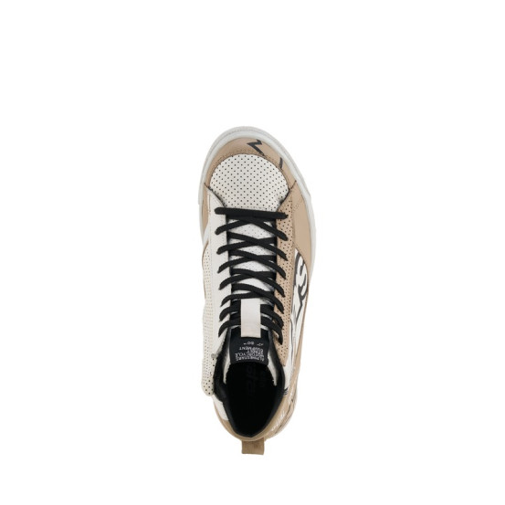 Baskets moto femme Alpinestars Stella Stated Flair - Gris Blanc