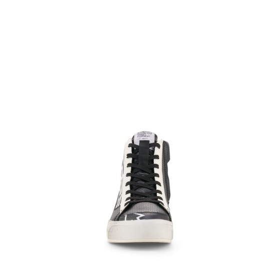 Baskets moto femme Alpinestars Stella Stated Flair - Noir Blanc