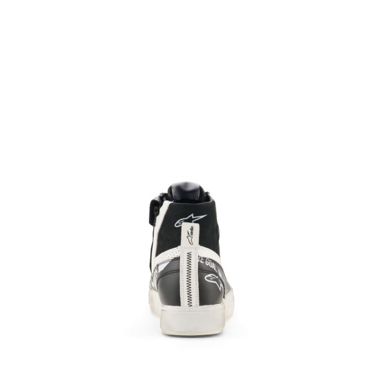 Baskets moto femme Alpinestars Stella Stated Flair - Noir Blanc