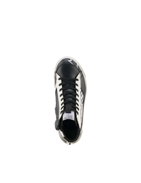 Baskets moto femme Alpinestars Stella Stated Flair - Noir Blanc