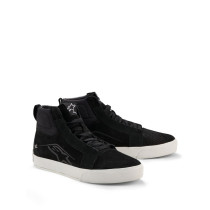 Baskets moto cuir Alpinestars Ride-63 - Noir Blanc