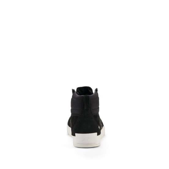 Baskets moto cuir Alpinestars Ride-63 - Noir Blanc
