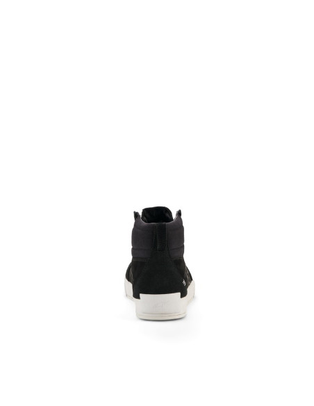 Baskets moto cuir Alpinestars Ride-63 - Noir Blanc