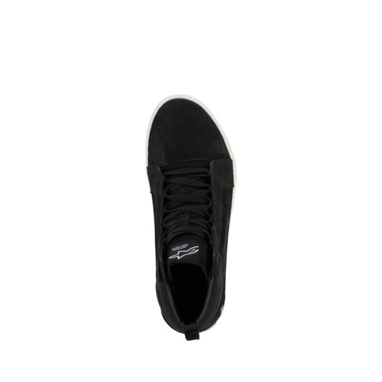 Baskets moto cuir Alpinestars Ride-63 - Noir Blanc