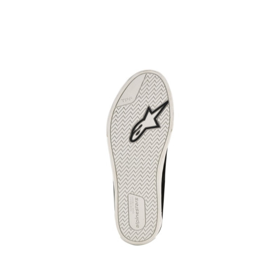 Baskets moto cuir Alpinestars Ride-63 - Noir Blanc